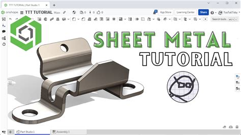 onshape sheet metal|onshape sheet metal model.